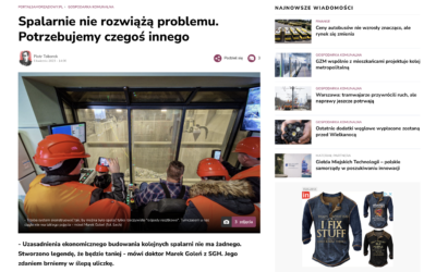 „Spalarnie nie rozwiążą problemu. Potrzebujemy czegoś innego”